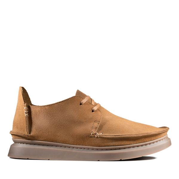 Clarks Mens Seven Trainers Cola Suede | CA-3187502